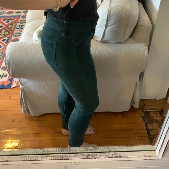 Jcrew green corduroy pants - Picture 2 of 4